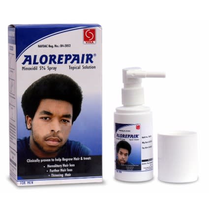Alorepair Minoxidil 5% Spray For Men, Beard Growth - 60ml - Lagmall Online  Market Nigeria